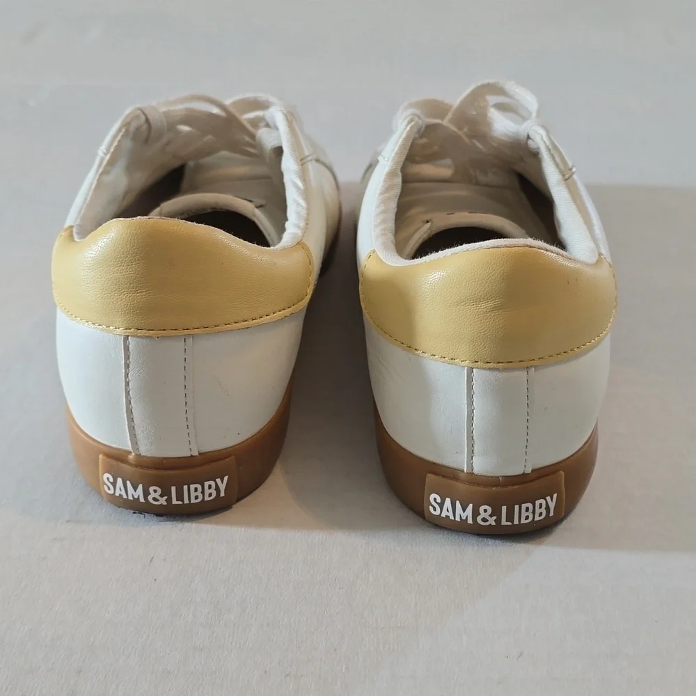 Sam & Libby Women's Casual Addie Sport Sneakers White Size 7.5